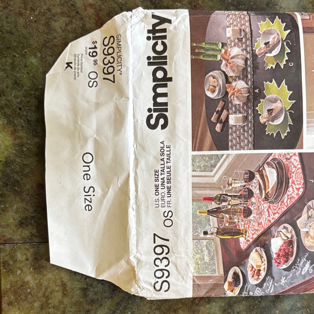 Simplicity S9497 Festive Fall Table Decor Pattern pumpkin - Picture 2 of 5